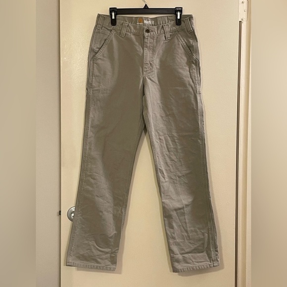 CARHARTT Twill Relaxed Fit Utility Work Pant - Picture 3 of 8